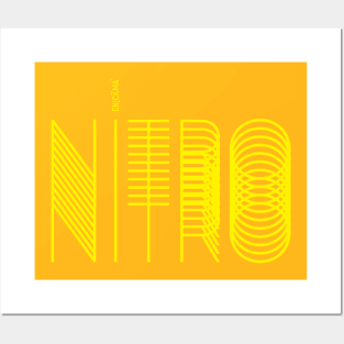 yellow yellow nitro 2 Posters and Art